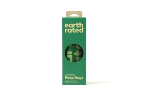 Earth Rated Bio Poop Bags Unscented 300pk Roll