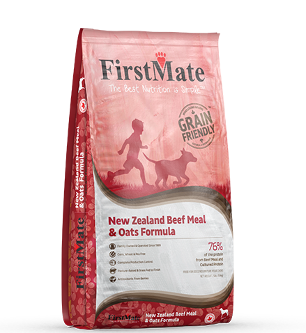 FirstMate Dog Grain Friendly New Zealand Beef Meal & Oats 11.4kg