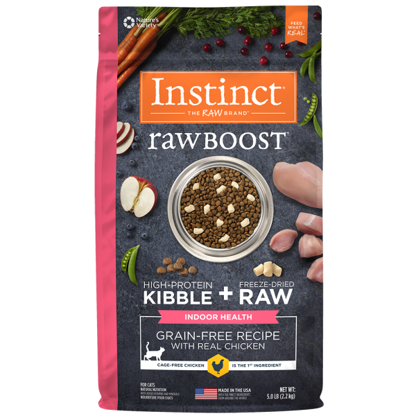 Instinct Cat Raw Boost Chicken Indoor Health 5lb