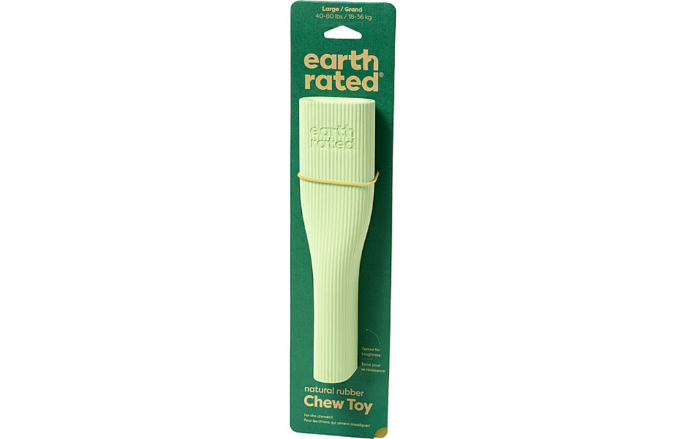 Earth Rated Rubber Chew Toy Green Large
