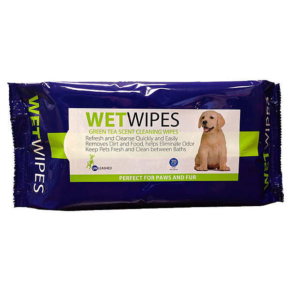 Unleashed Pet Wipes 70pk