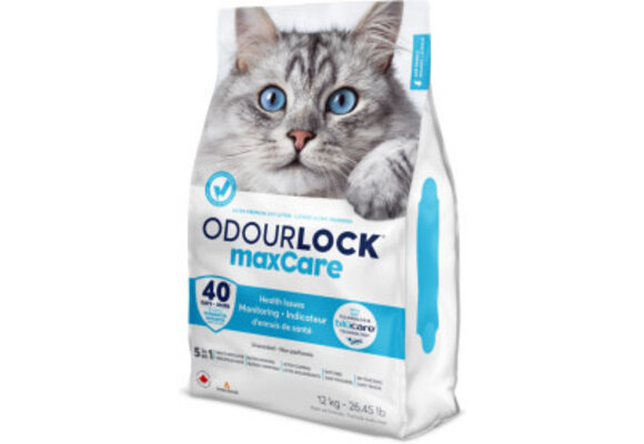 Intersand Odourlock Litter MaxCare Unscented 12kg