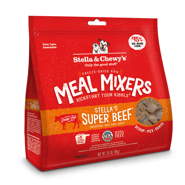 Stella & Chewy’s Dog FD Meal Mixers Beef 3.5oz