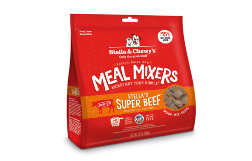 Stella & Chewy’s Dog FD Meal Mixers Beef 18oz