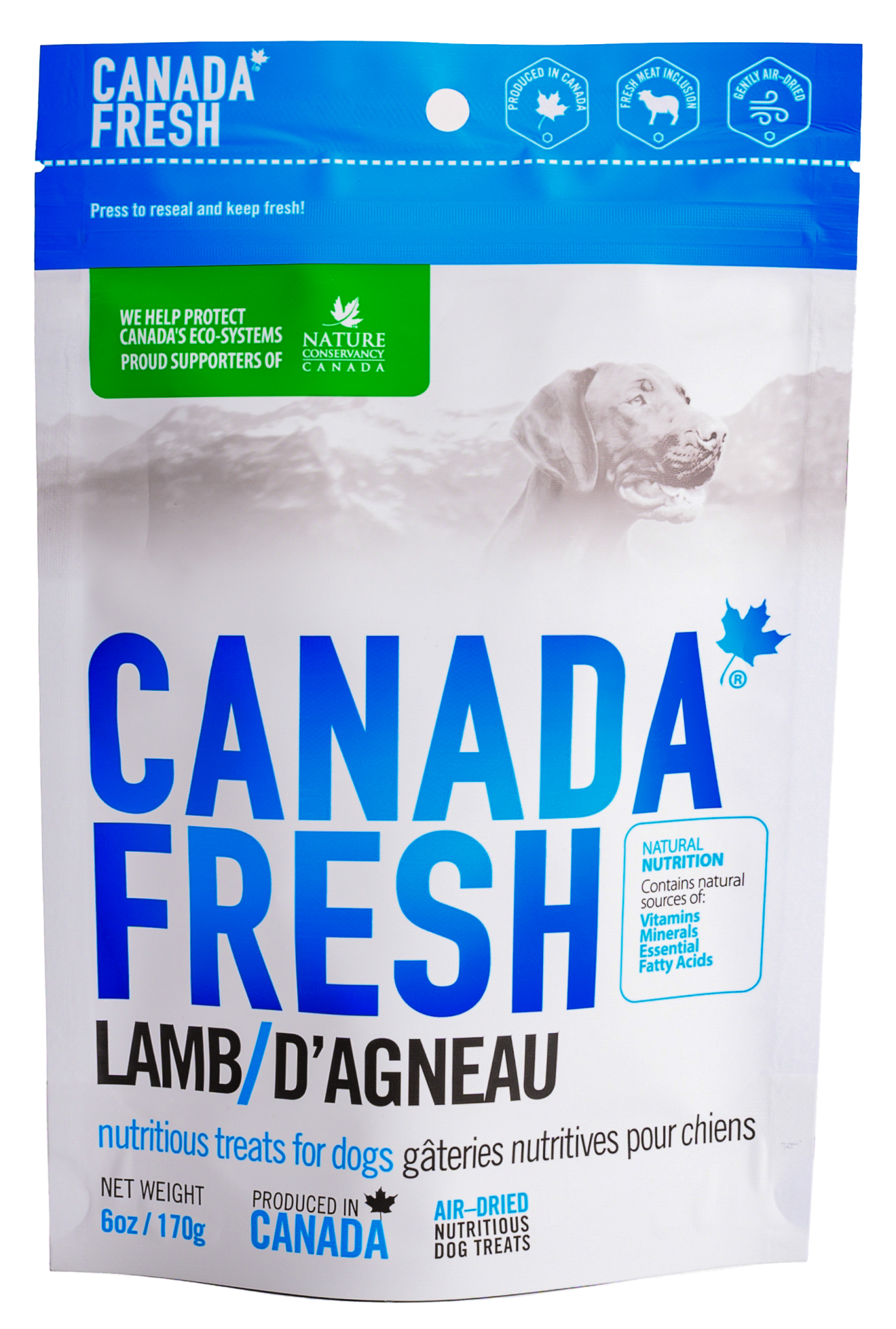 Canada Fresh Dog Lamb Treats 170g
