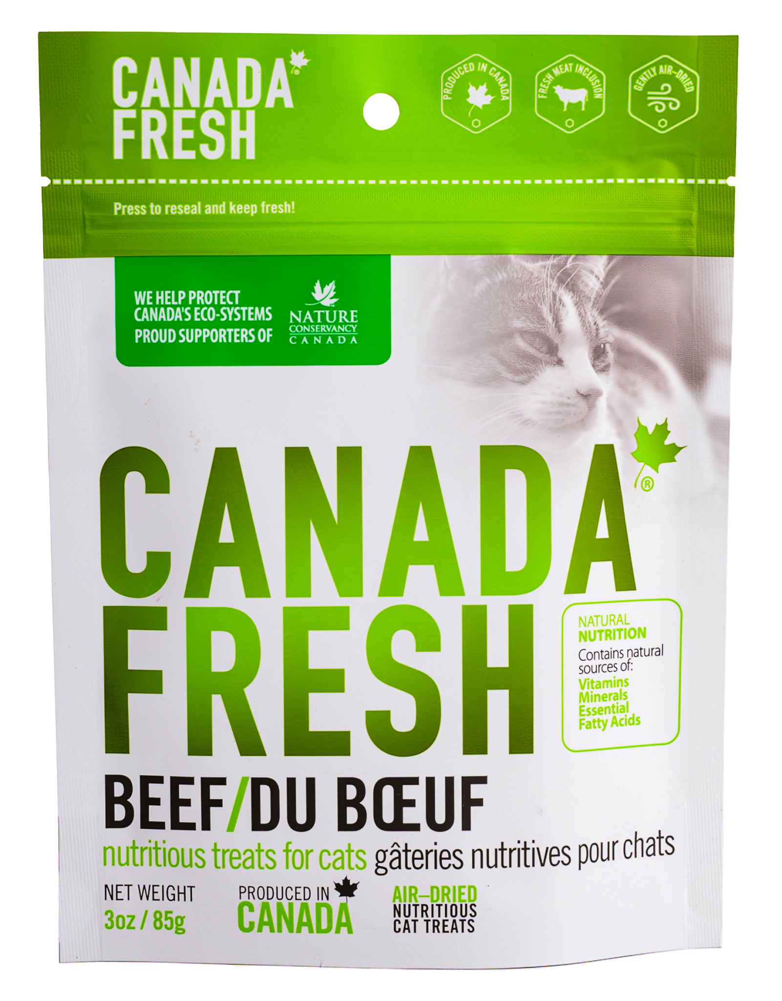 Canada Fresh Cat Treats Beef 85g