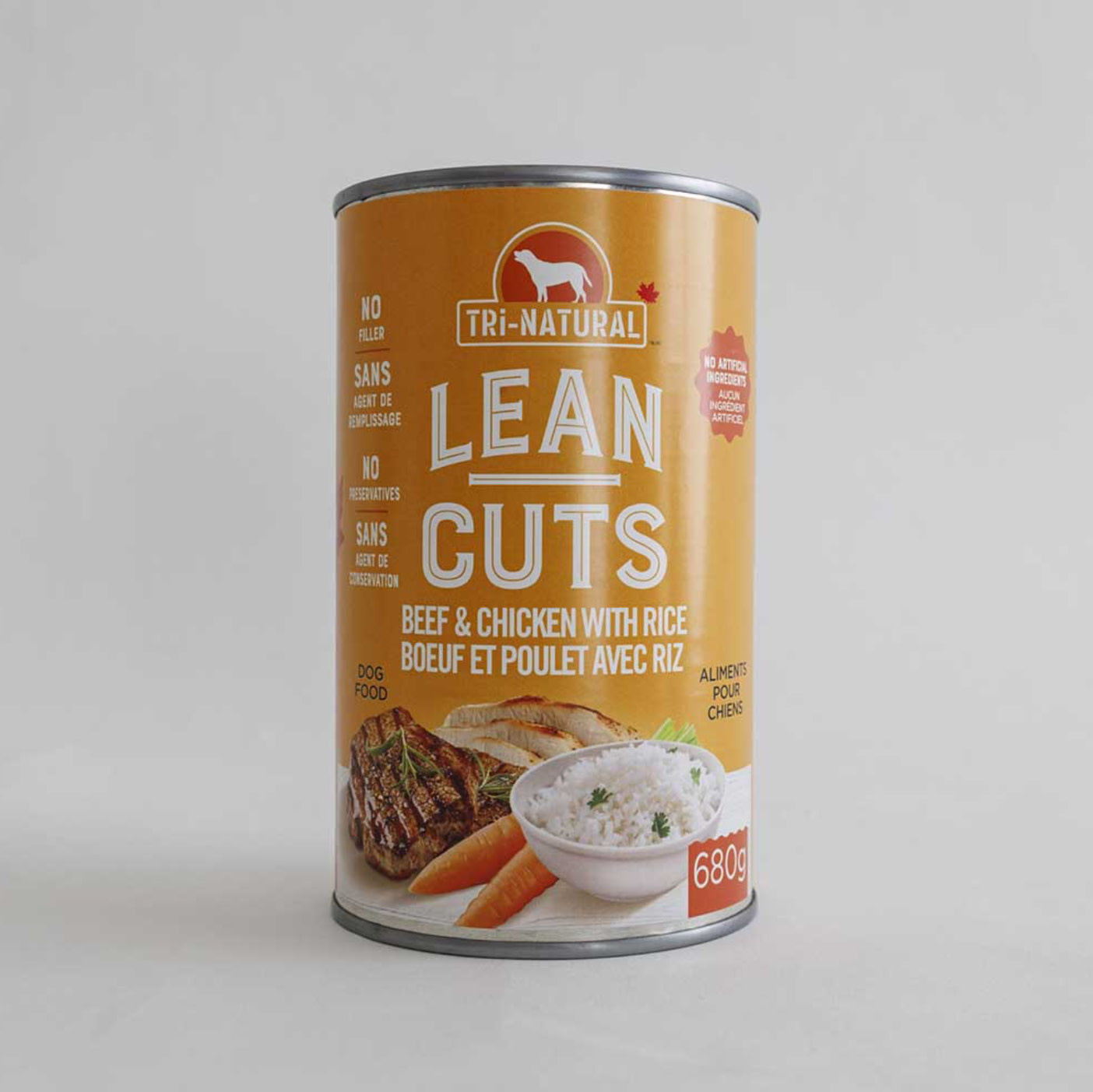Lean Cuts Beef, Chicken & Rice Dog  680 g