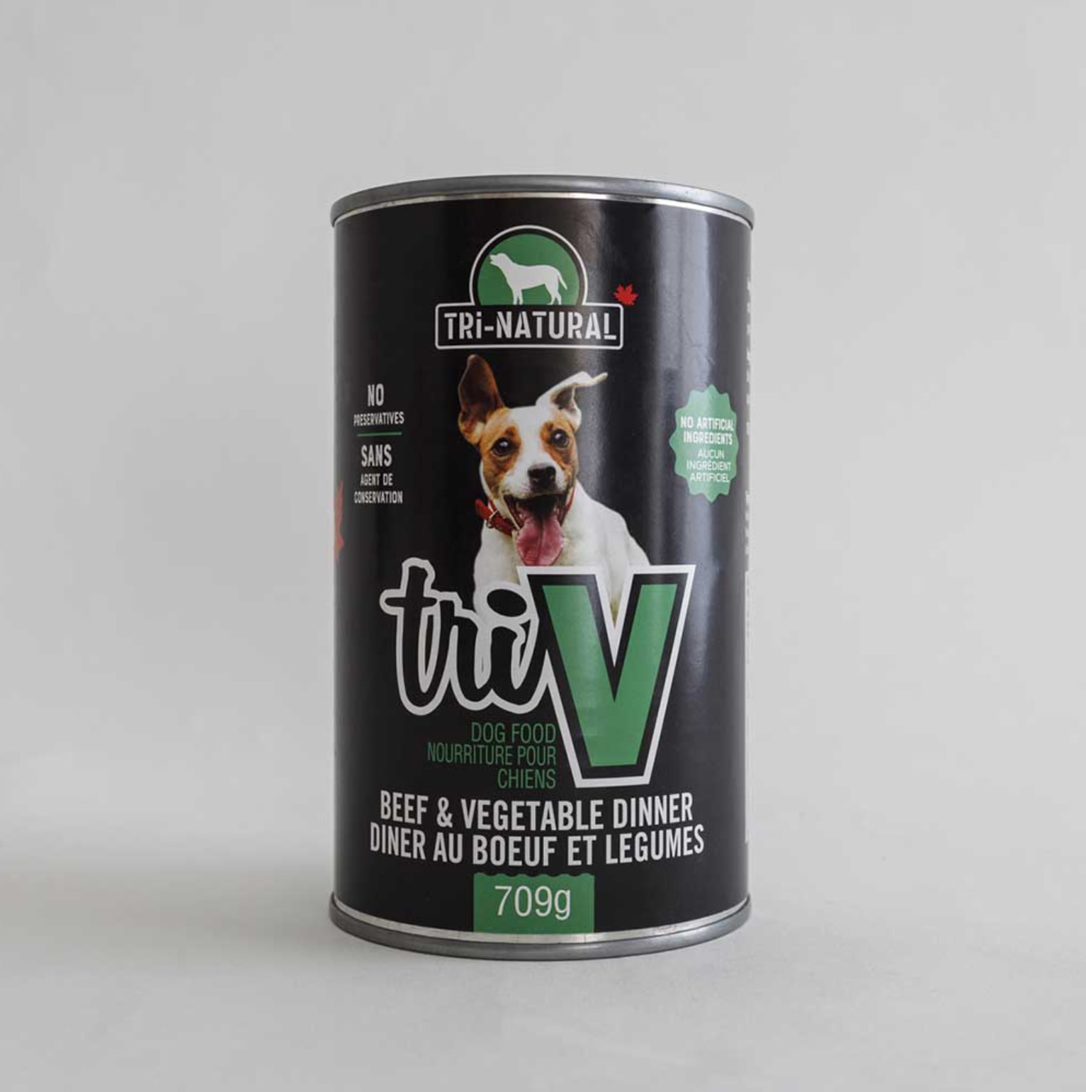 TriV Beef & Vegetable Dinner Dog 709 g