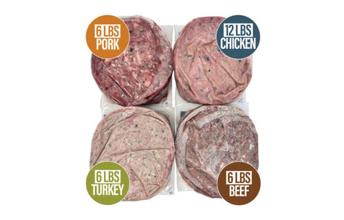 Big Country Raw XL Bistro Chicken/Beef/Pork/Turkey 20x1.5lb (30lb)