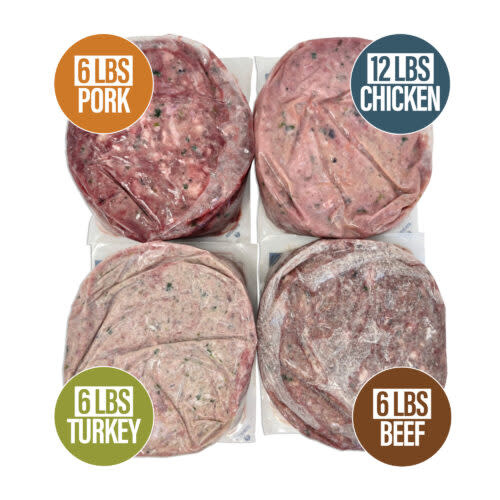 Big Country Raw XL Bistro Chicken/Beef/Pork/Turkey 20x1.5lb (30lb)