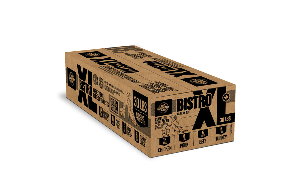 BCR XL Bistro Chicken/Beef/Pork/Turkey 20x1.5lb (30lb)