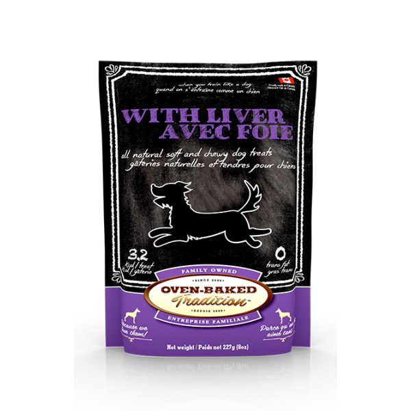 Oven-Baked Tradition Dog Treat Liver 8oz