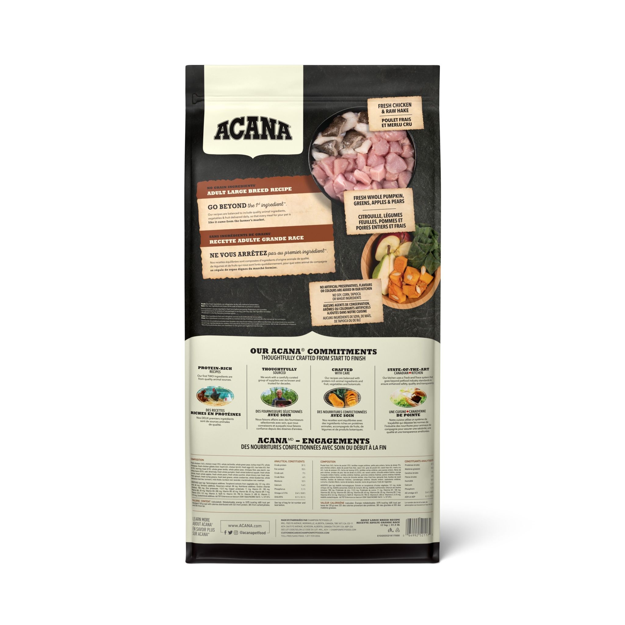 Acana Large Breed Adult 17kg