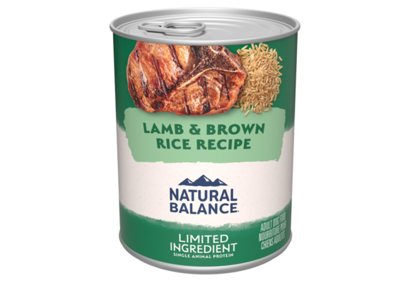 Natural Balance LID Lamb & Rice Dog 13 oz