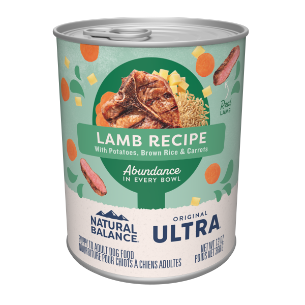 Natural Balance Lamb Formula Dog 13 oz