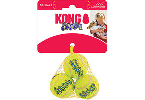 Kong AirDog Squeaker Tennis XSmall 3pk