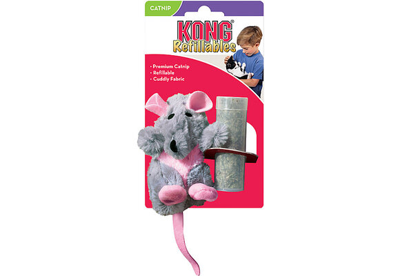 Kong Refillable Catnip Rat