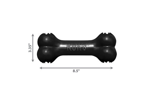 Kong Goodie Bone Extreme Black Large