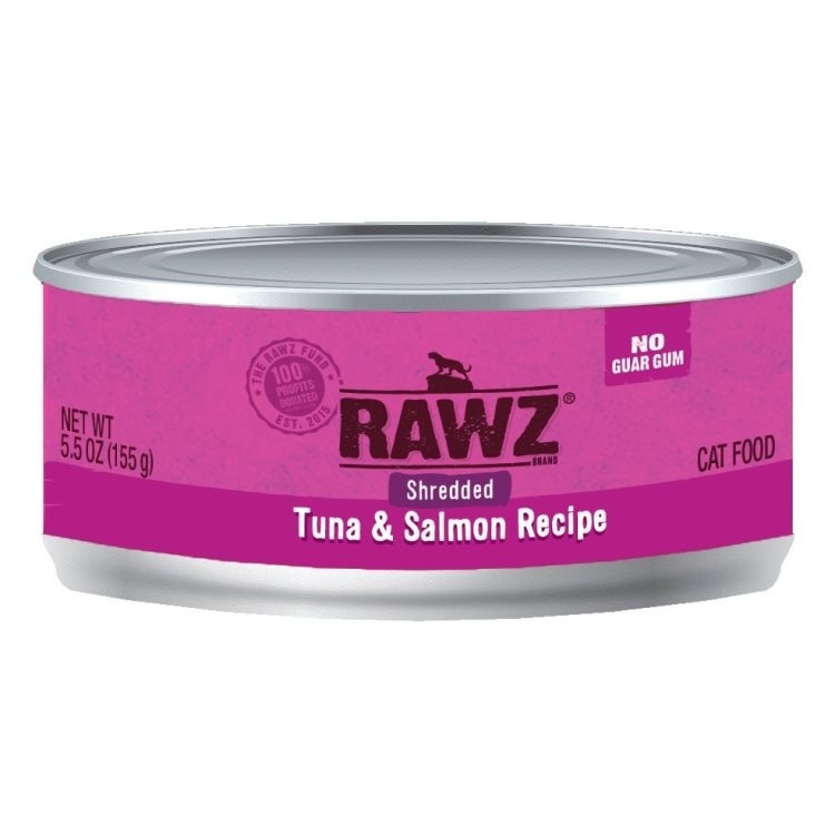 RAWZ Shredded Tuna & Salmon 156g Cat