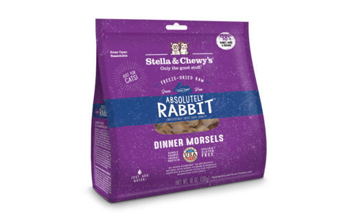 Stella & Chewy’s Cat FD Rabbit Morsels 18oz