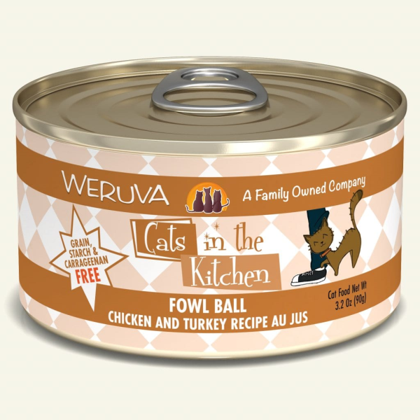 Weruva CITK Fowl Ball 3.2oz