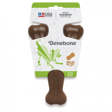 Benebone Wishbone Peanut Butter Medium