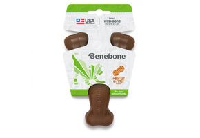Benebone Wishbone Peanut Butter Small
