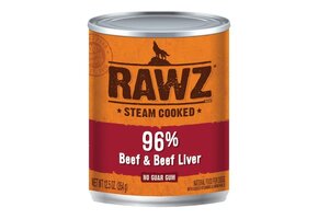 RAWZ 96% Beef & Beef Liver 354g