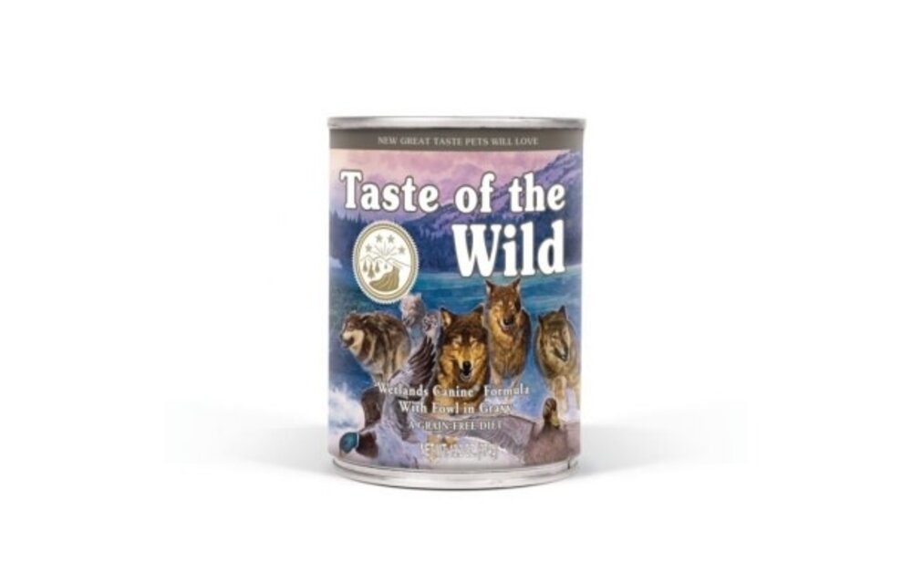 Taste Of The Wild Dog Wetlands Duck 13.2oz