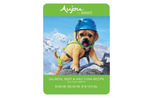 Aujou Dog Salmon, Beef & Tuna 69g