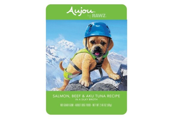 Aujou Dog Salmon, Beef & Tuna 69g