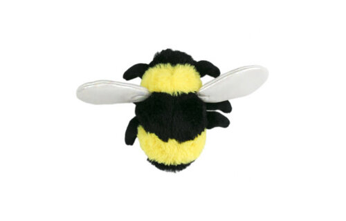 Tall Tails Plush Bee w/ Squeak & Crinkle 5"
