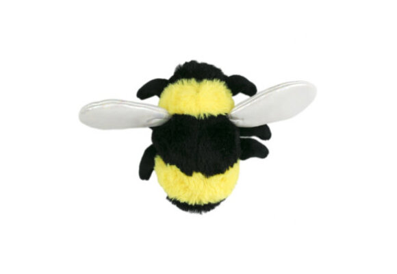 Tall Tails Plush Bee w/ Squeak & Crinkle 5"