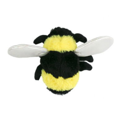 Tall Tails Plush Bee w/ Squeak & Crinkle 5"