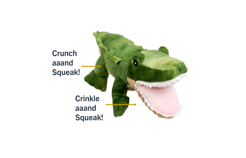 Tall Tails Plush Gator Toy 15"