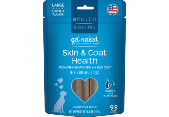 Get Naked - Skin & Coat Dental Sticks Large 187g