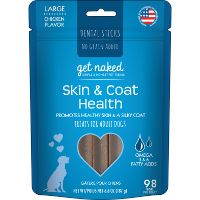 Get Naked - Skin & Coat Dental Sticks Large 187g