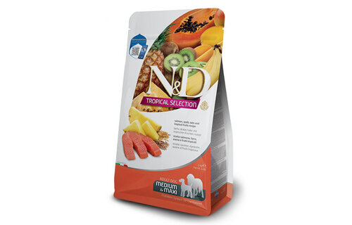 Farmina N&D Dog Tropical Selection - Salmon Med/Maxi 10kg