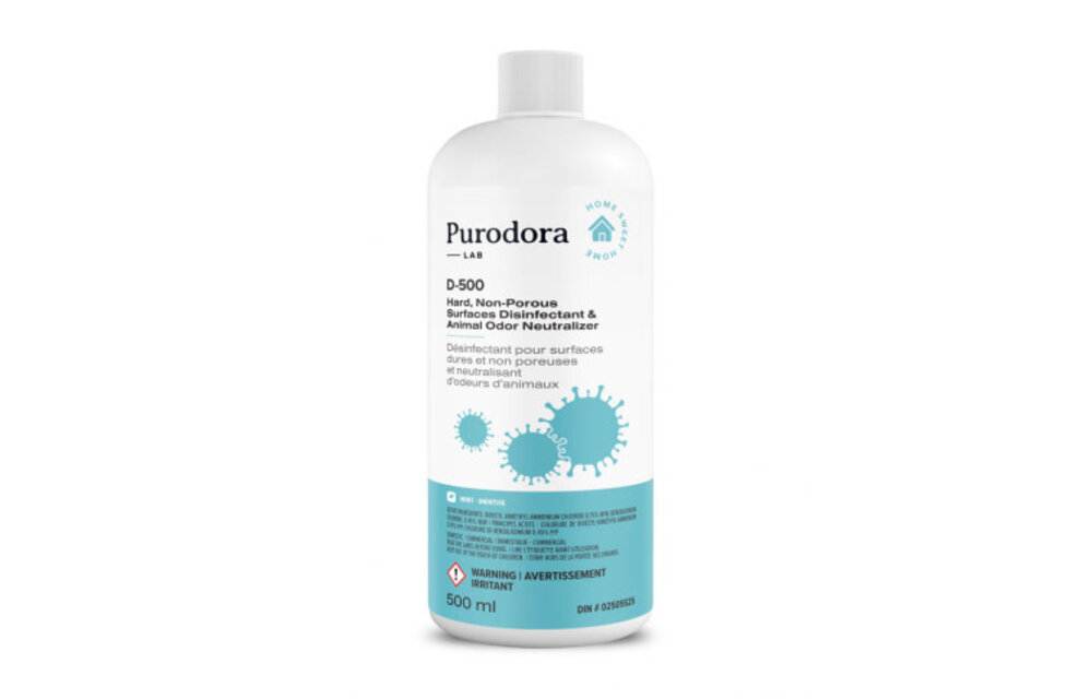 Purodora (D-500) Animal Odor Neutralizer & Disinfectant 500ml