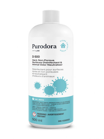Purodora (D-500) Animal Odor Neutralizer & Disinfectant 500ml