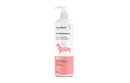 Purodora Pet Shampoo for Sensitive Skin 500ml