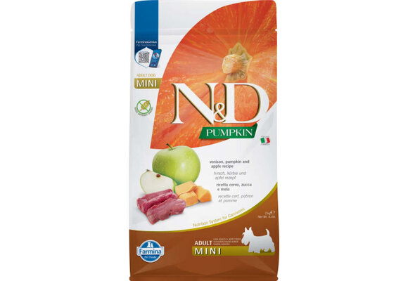 Farmina N&D Dog Pumpkin - Venison & Apple Mini 2kg