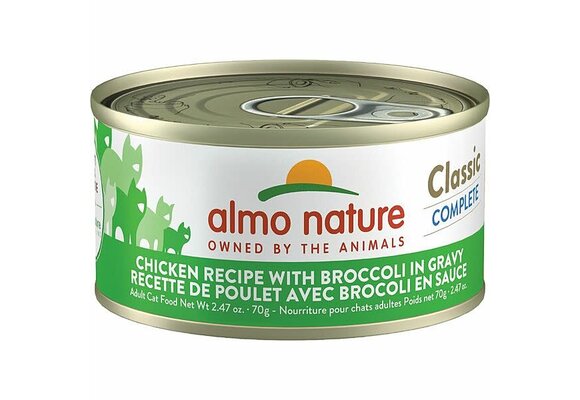 Almo Cat Complete Chicken with Broccoli in Gravy 70 g