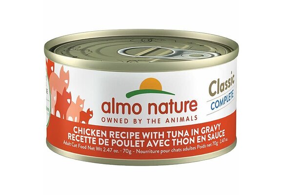 Almo Cat Complete Chicken with Tuna in Gravy 70 g