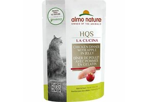 Almo La Cucina Chicken & Apple 55g Pouch