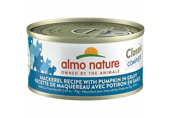 Almo Cat Complete Mackerel with Pumpkin in Gravy 70 g