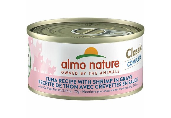 Almo Cat Complete Tuna with Shrimp in Gravy 70 g
