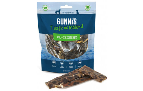 Gunni's Wolffish Skin Chips 9oz