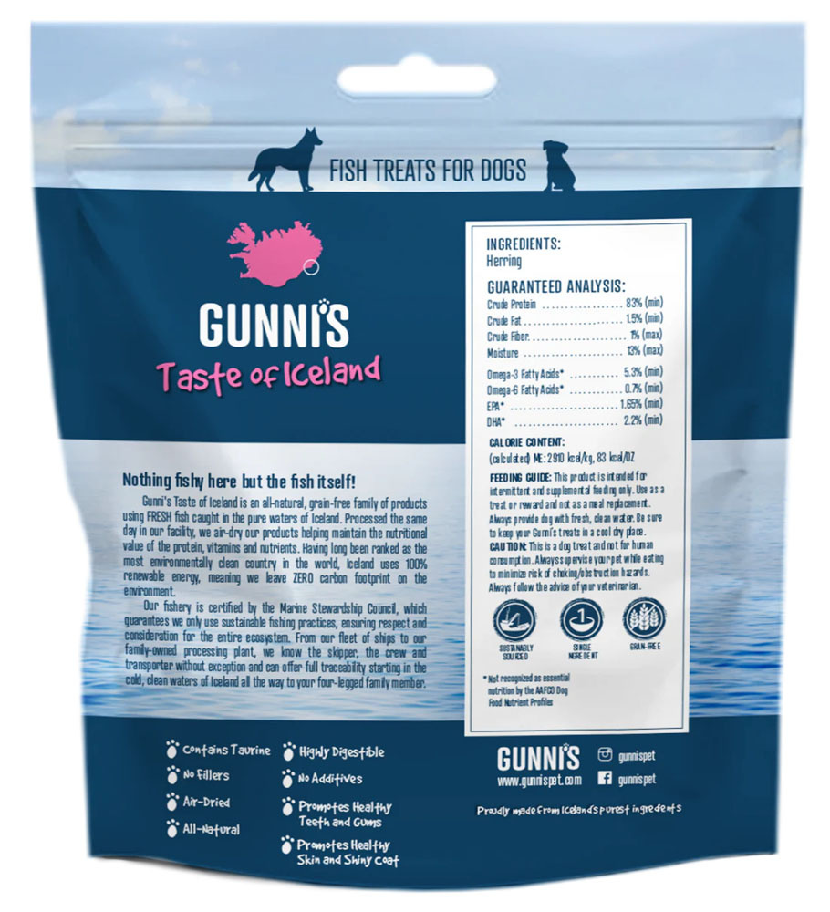 Gunni's Whole Herring 9oz
