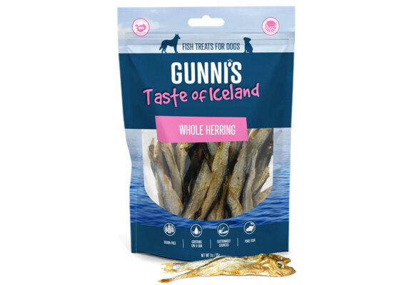 Gunni's Whole Herring 3oz